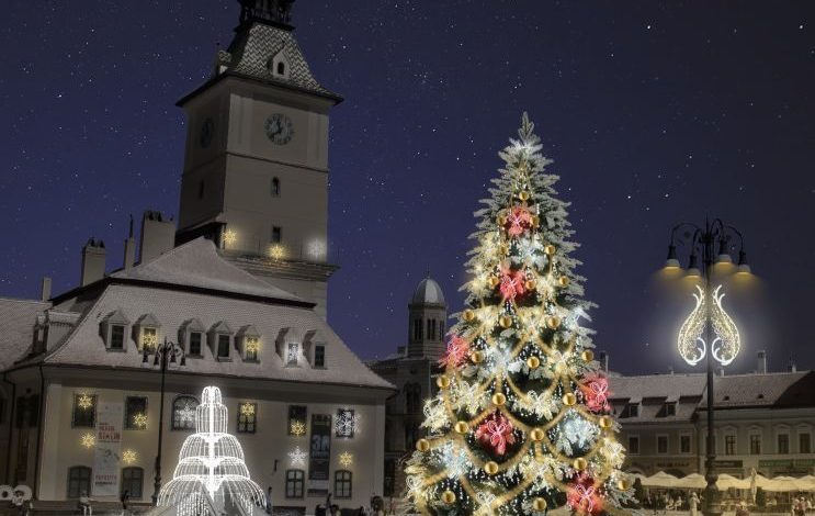 BRAŞOV A început montarea iluminatului festiv pentru sărbătorile de