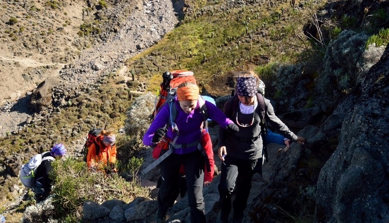 BRAȘOV. Dor Geta Popescu a devenit cea mai tânără româncă pe Kilimanjaro 3 dorgetapopescukilimanjaro3.jpg