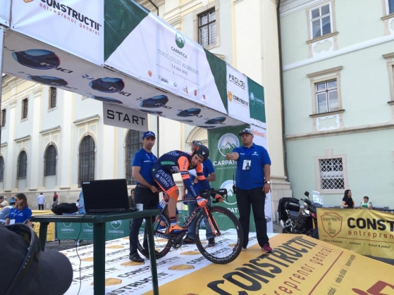 BRAȘOVEANUL Edi Grosu a ratat pentru 94 de sutimi victoria în prologul Turului Sibiului 2 grosu 2_188132.jpg