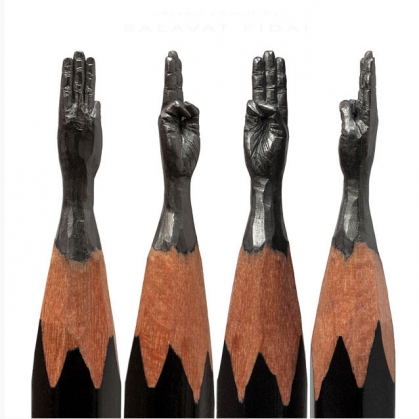 Sculpturi în miniatură, în mine de creion! Galerie foto! 7 sc hand_192031.jpg