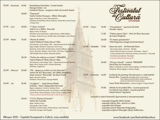 afis program Festivalul de cultura de la Cristian_194183.JPG