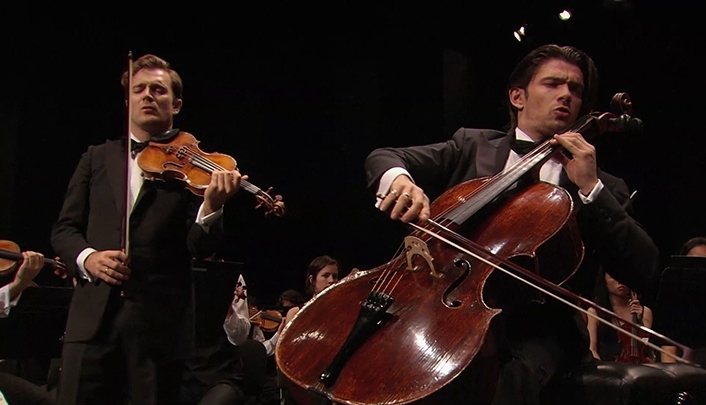 Dirijorul Ion Marin şi London Symphony Orchestra, pe scena Festivalului Enescu 4 renaudsigautiercapucon.jpg