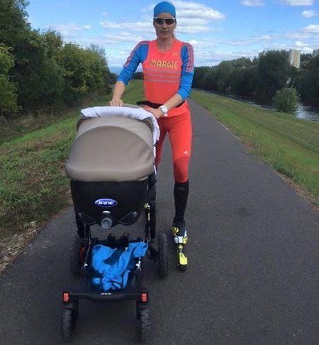 FĂRĂ BABYSITTER. Cum se antrenează o dublă campioană olimpică?!... 2 kuzmina.jpg