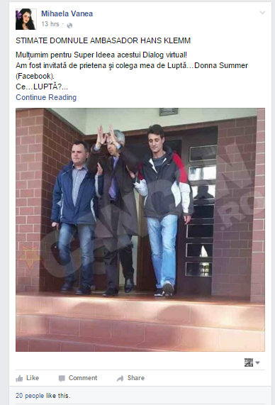 ULTIMA ORĂ. Ambasadorul SUA la București, Hans Klemm, discuție LIVE cu românii pe Facebook. Ce îi cer aceștia? 2 hanskleem11.png