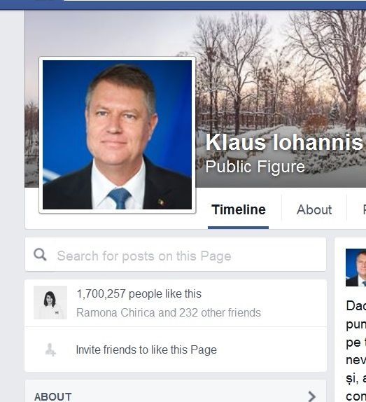 Iohannis a pierdut peste 30.000 de susţinători! 2 klaus19noiembrie.jpg