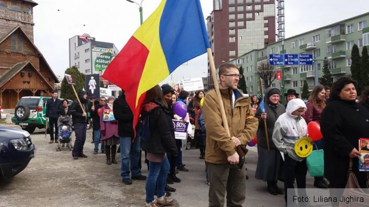 BRAȘOV. „Marșul pentru viață” a adunat mai puțini participanți 3 Marsul vietii0_208255.jpg