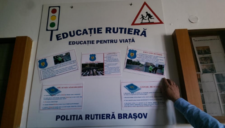 Brașov. „Folosește zebra!”. Materiale de educație rutieră la avizierele școlilor 2 pol2_213509.png