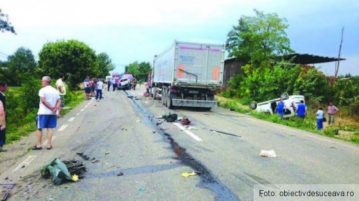 A murit decapitat, într-un accident de circulaţie produs pe fondul unei depăşiri! (FOTO) 2 accident han 2_218951.jpg
