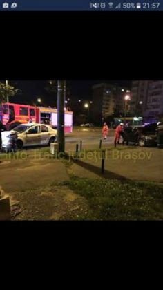 BRAȘOV. Intervenție de urgență pe Bulevardul Mihail Kogălniceanu, în urma unui accident (FOTO) 3 accident kogalniceanu_223732.jpg