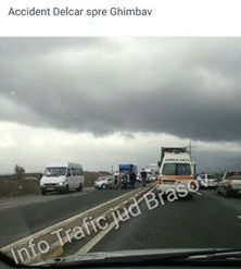 BRAŞOV. Accident pe DN 1, între Braşov şi Ghimbav 2 accidentghimbav.jpg