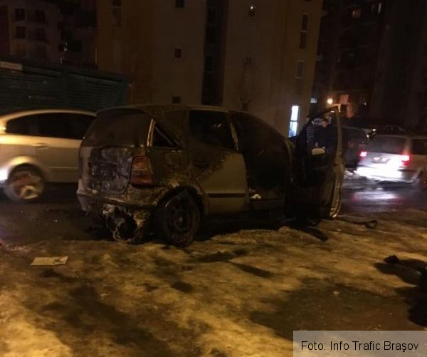 BRAŞOV. Dosar penal pentru distrugere din culpă, în cazul autoturismului care a ars în Avantgarden 2 masinaavantgarden.jpg