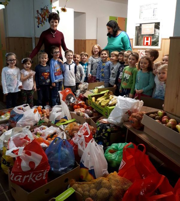 VOLUNTARIAT. „Juniorii” Grădiniței nr. 26 Brașov au donat peste 600 kg de fructe și legume! GALERIE FOTO... 5 gradi8.jpg