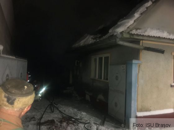 BRAȘOV. Incendiu în Tărlungeni! O persoană posibil decedată... Update: A murit în incendiul provocat intenționat (foto) 4 IMG-20180118-WA0007_246531.jpg