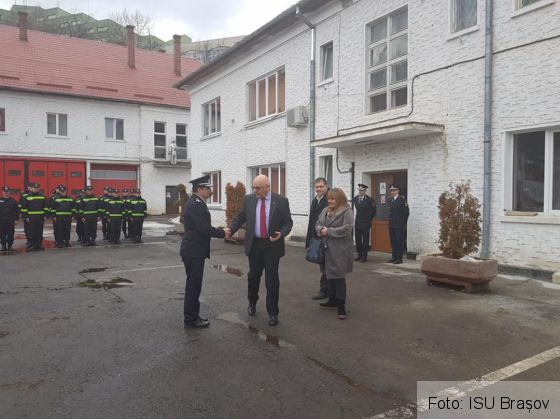 BRAȘOV. Secretarul de stat Raed Arafat, în vizită de lucru neanunțată, la ISU Brașov 3 arafat 2_247237.jpg