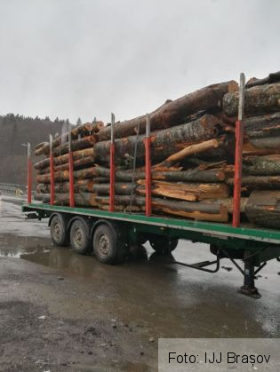 BRAȘOV. Pistol găsit de jandarmi într-un local de pe strada Republicii, unde aplanau un conflict! (FOTO) 3 lemne predeal 2_249065.jpg
