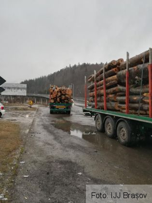 BRAȘOV. Pistol găsit de jandarmi într-un local de pe strada Republicii, unde aplanau un conflict! (FOTO) 2 lemne predeal_249064.jpg