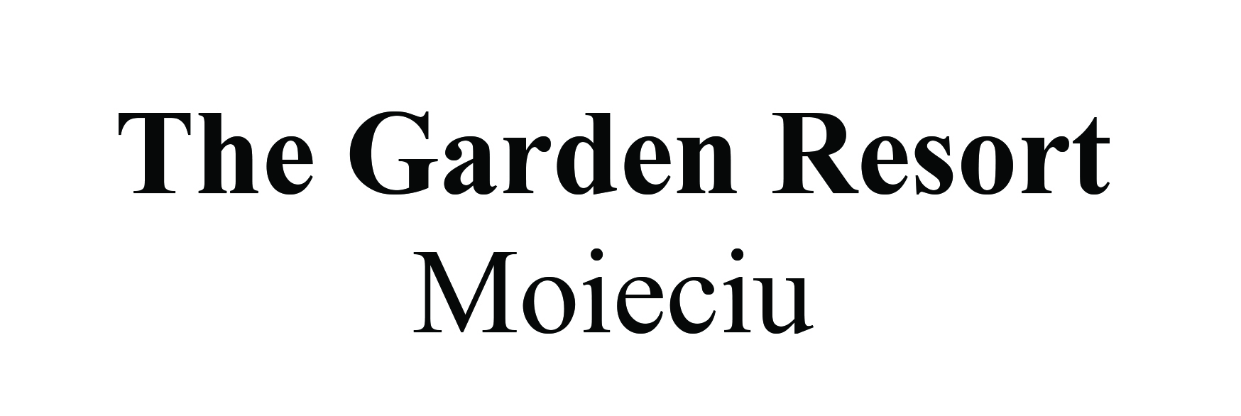 Garden Resort Moieciu