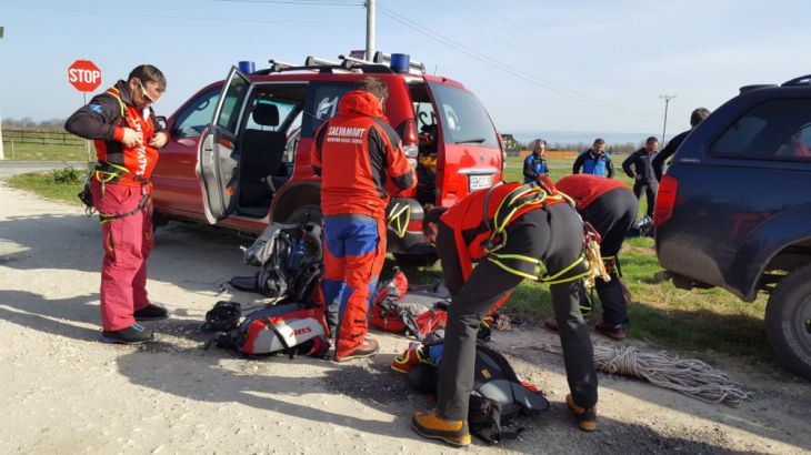 Update. BRAŞOV. Salvatorii montani, pregătiri pentru recuperarea trupurilor reperate în Munţii Făgăraş. Al treilea turist este în continuare dispărut (FOTO) 2 IMG-20180411-WA0001_250112.jpg