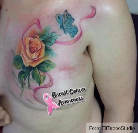 BRAȘOV. Premieră. Tatuajul, „terapie” pentru persoanele afectate de cancerul mamar 3 tatuajcancer3.jpg