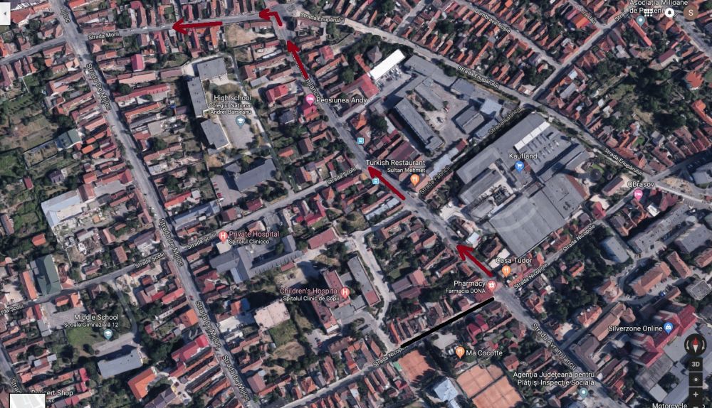 BRAȘOV. Trafic interzis două zile pe str. Nicopole 2 nicopole2.jpg