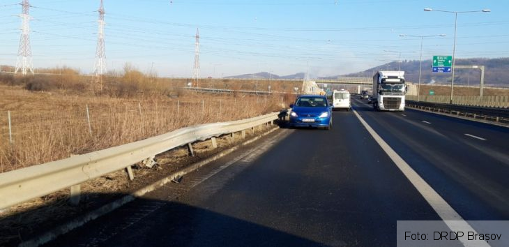 Șoferiță rănită într-un accident produs pe Autostrada A1, în județul Sibiu (FOTO) 2 IMG-20190227-WA0007_263894.jpg