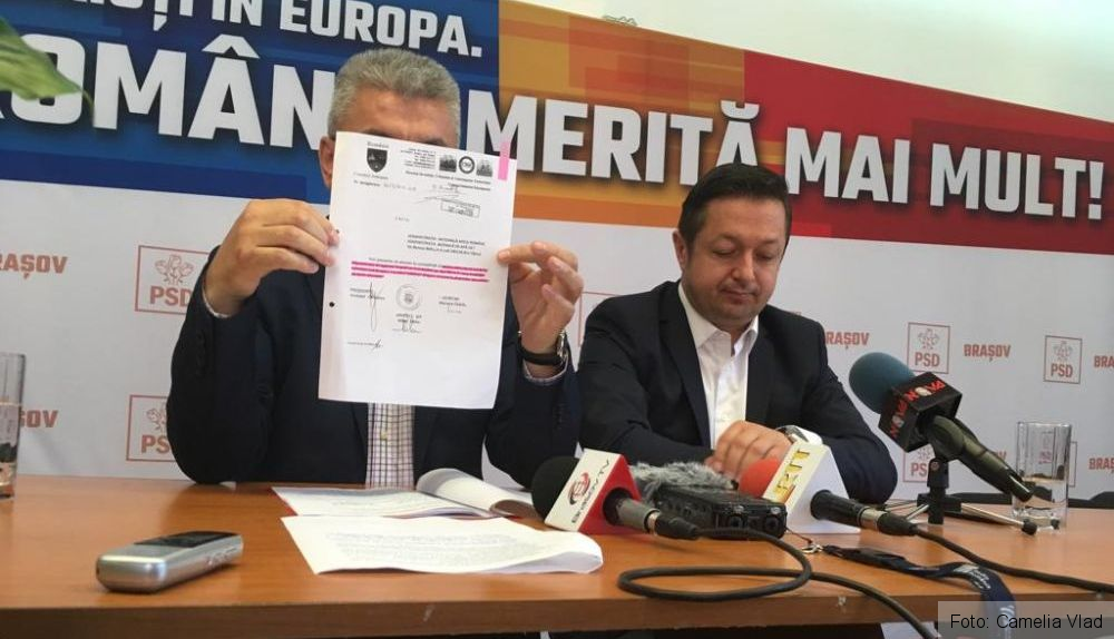 BRAȘOV. Fiecare cu documentul lui! Contre între ministrul Apelor și Pădurilor Ioan Deneș și președintele CJ Adrian Veștea din cauza lucrărilor hidrotehnice din zona aeroportului 2 dunca_9.jpg