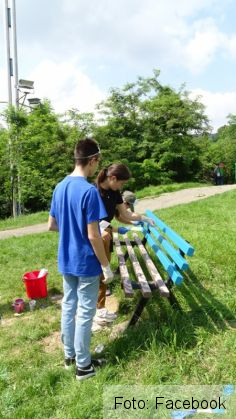 BRAŞOV. Artă pe... bănci (FOTO) 8 banci 2_268588.jpg