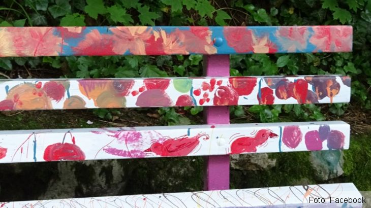 BRAŞOV. Artă pe... bănci (FOTO) 4 banci 8_268594.jpg