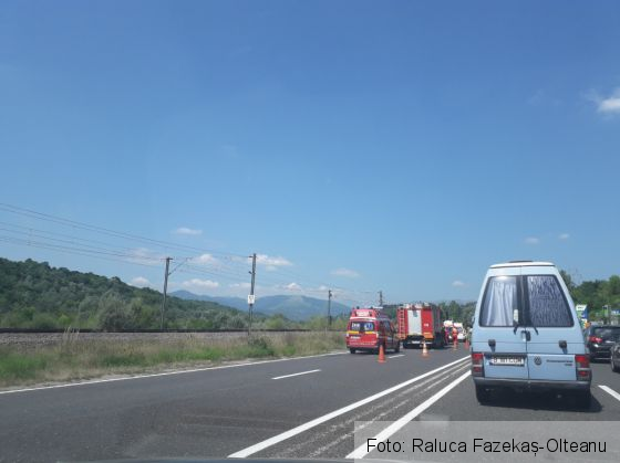 Accident pe DN 1, la ieșire din Câmpina spre BRAȘOV! Traficul, afectat (FOTO) 2 20190812_134231_271050.jpg