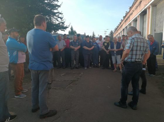 BRAȘOV. Pericol major! CFR Călători pune în circulație locomotive fără revizii 2 greva-depou_270900.jpeg