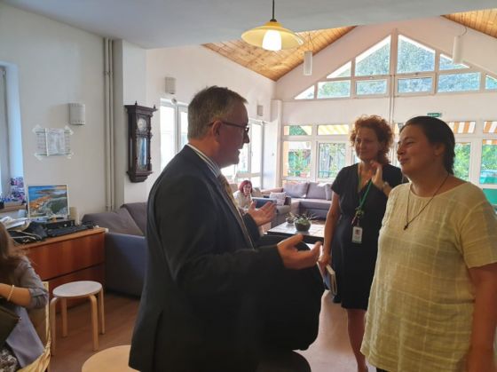 BRAȘOV. Ambasadorul Marii Britanii promite sprijin pentru pacienții români 2 ambasador-Hospice1_272613.jpg
