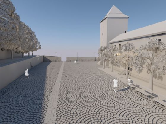 BRAȘOV. Se amenajează o nouă piațetă în centrul istoric, cu ieșire spre Piața Sfatului. GALERIE FOTO 5 5e041db7-615d-4ef6-b43c-98dc6dc93ea7_274567.jpg