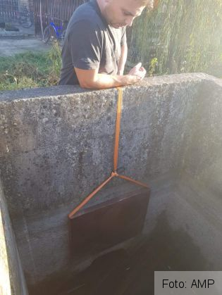 BRAȘOV. Un canal deversor, „capcană" pentru castori (FOTO) 2 FB_IMG_1571942052217_274347.jpg