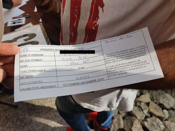 BRAŞOV. De la scump, la... mai scump! 10.000 de lei pentru un loc de parcare 3 parcare_273292.jpg