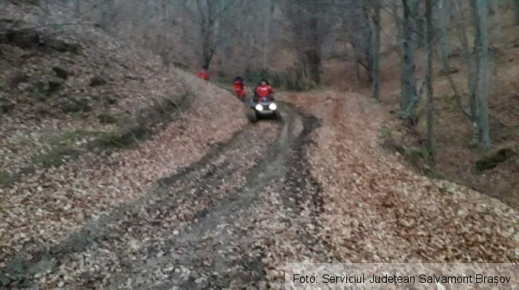 BRAȘOV. Accident cu autovehiculul 4x4, în Măgura Codlei (FOTO) 2 FB_IMG_1576432545967_276110.jpg