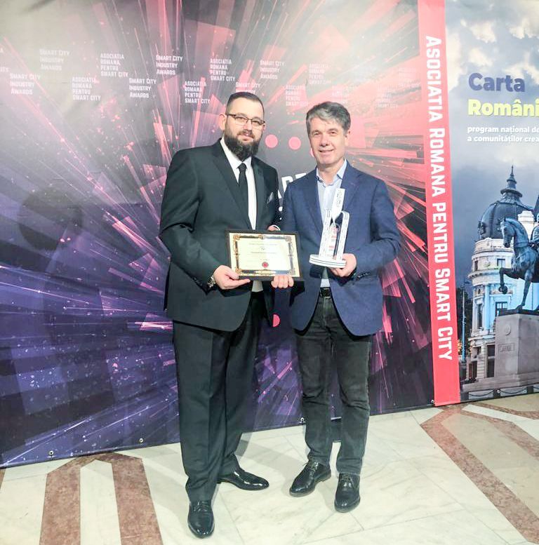 BRAŞOVUL, recunoscut ca „oraș-smart”, la Gala națională „Smart City Industry Awards” 3 premiubrasov2.jpg