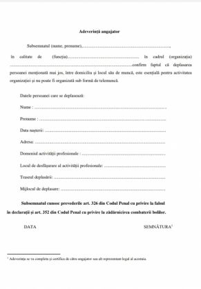 CORONAVIRUS. IJP BRAȘOV. Cum arată adeverința de la angajator/declarația pe propria răspundere privind circulația în afara locuinței 2 20200322_192607_279100.jpg