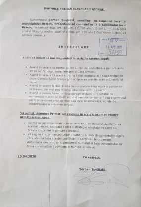 Primăria Brașov, acuzată că a început lucrările de desființare a parcării de la Parcul Central fără autorizație și fără aprobarea Consiliului Local 6 parcare_279963.jpg