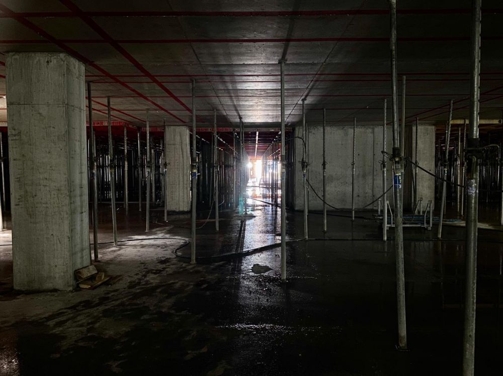 BRAŞOV. Primele poze de la subsolul terminalului de pasageri. Continuă lucrările la Aeroportul Internațional Brașov - GALERIE FOTO 2 aeroport1_3.jpg