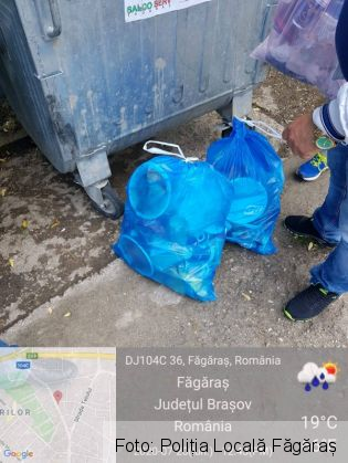 BRAȘOV. Amenzi pentru gunoaie, la Făgăraș (Galerie FOTO) 2 gunoaie 2_281974.jpg