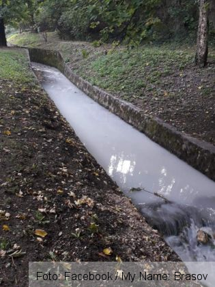 BRAȘOV. Pârâul Graft, în continuare poluat... (FOTO) 4 FB_IMG_1601907368701_283606.jpg