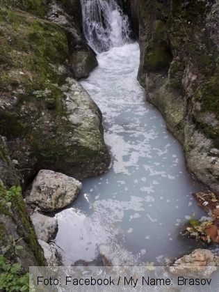 BRAȘOV. Pârâul Graft, în continuare poluat... (FOTO) 3 FB_IMG_1601907378945_283605.jpg