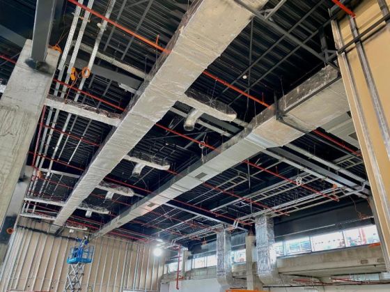 BRAȘOV. Aeroportul este la faza lucrărilor de amenajare în interior (GALERIE FOTO) 2 aeroport-santier (1)_284451.jpg