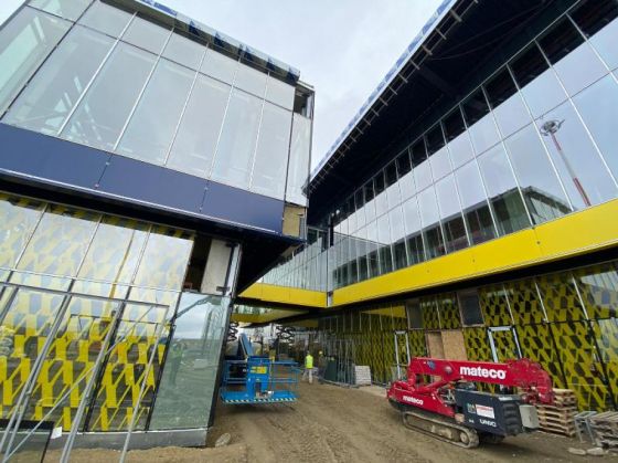 BRAȘOV. Aeroportul este la faza lucrărilor de amenajare în interior (GALERIE FOTO) 7 aeroport-santier (7)_284456.jpg