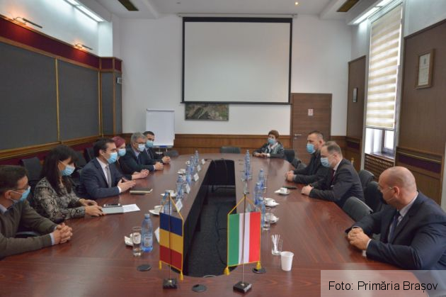 BRAȘOV. Primarul Coliban, discuții despre COVID și despre multiculturalism cu vicepreședintele Parlamentului din Ungaria 5 IMG-20210122-WA0004_285971.jpg