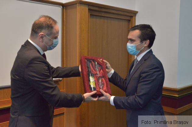 BRAȘOV. Primarul Coliban, discuții despre COVID și despre multiculturalism cu vicepreședintele Parlamentului din Ungaria 6 IMG-20210122-WA0007_285972.jpg