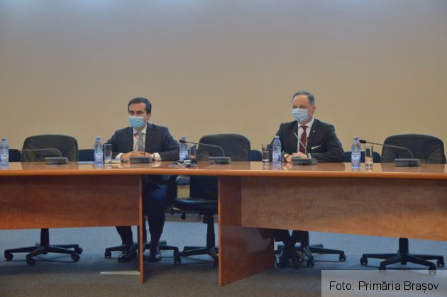 BRAȘOV. Primarul Coliban, discuții despre COVID și despre multiculturalism cu vicepreședintele Parlamentului din Ungaria 2 IMG-20210122-WA0010_285968.jpg