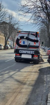 Curățarea mecanizată a străzilor principale a fost reluată odată cu încălzirea vremii 4 Curatare mecanizata strazi feb 2021 4_286154.jpeg