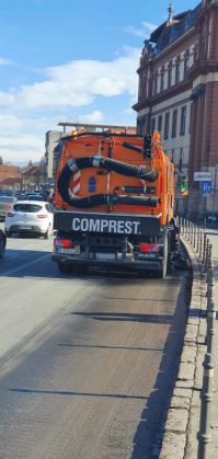 Curățarea mecanizată a străzilor principale a fost reluată odată cu încălzirea vremii 3 Curatare mecanizata strazi feb 2021 5_286152.jpeg