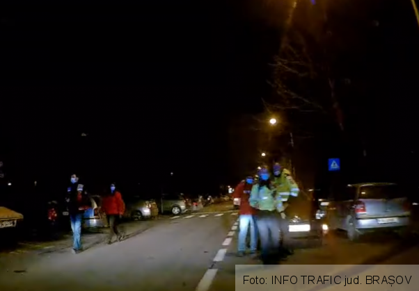 BRAȘOV. Pieton rănit de un autoturism, pe str. Baba Novac 2 accident baba novac_286577.png